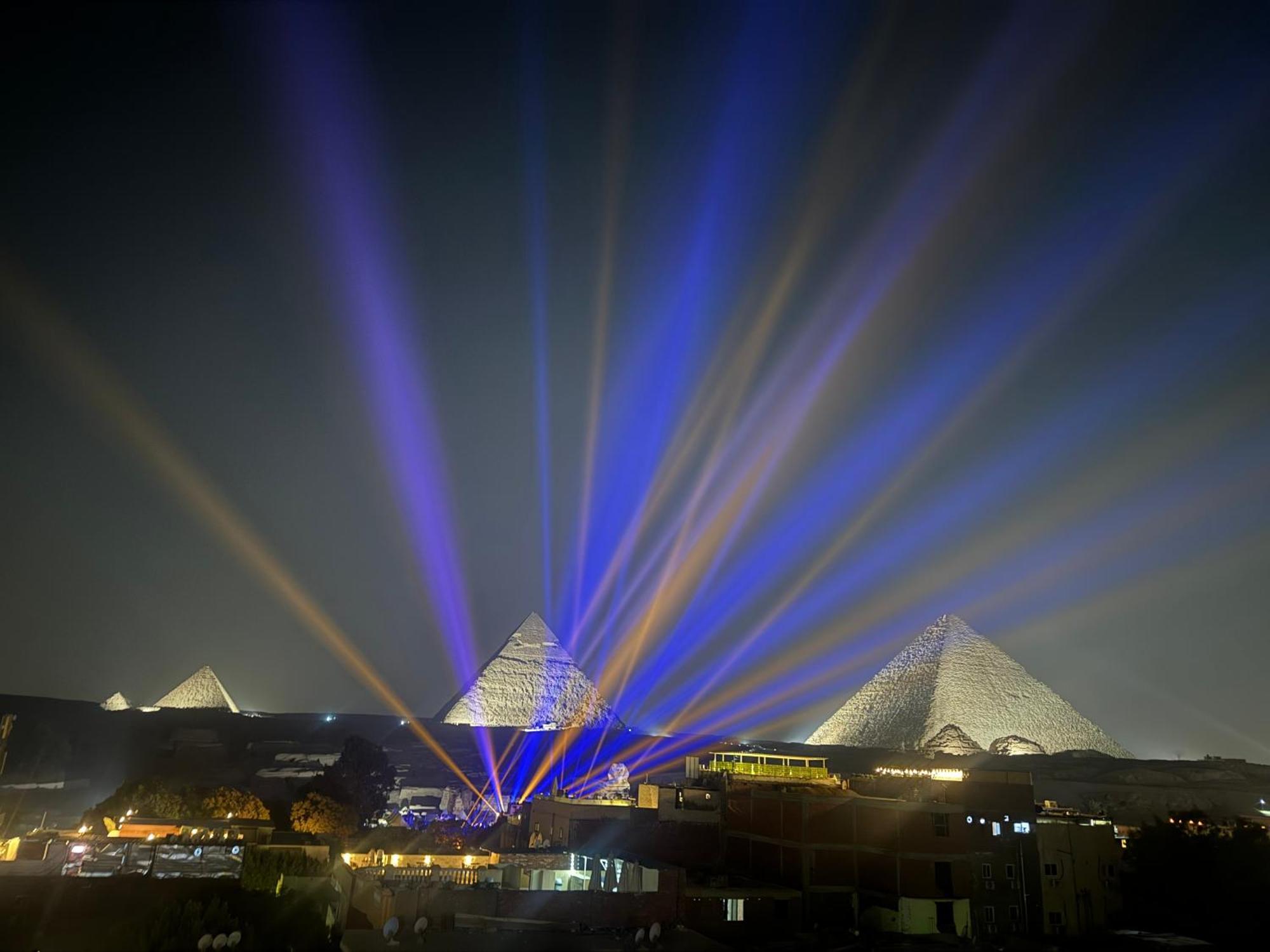 Pyramids And Sphinx Hotel Kafret el-Gabal Extérieur photo
