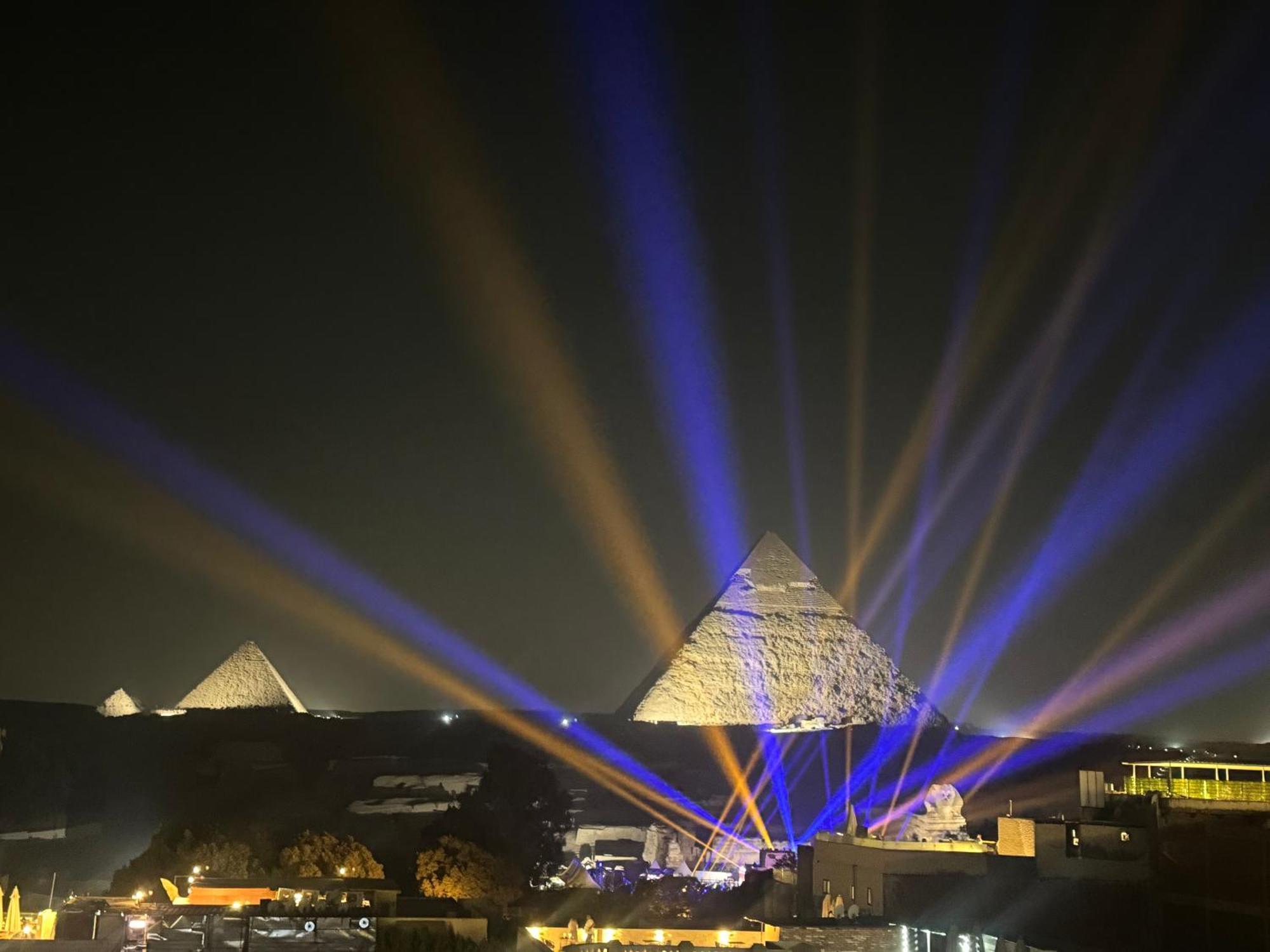 Pyramids And Sphinx Hotel Kafret el-Gabal Extérieur photo